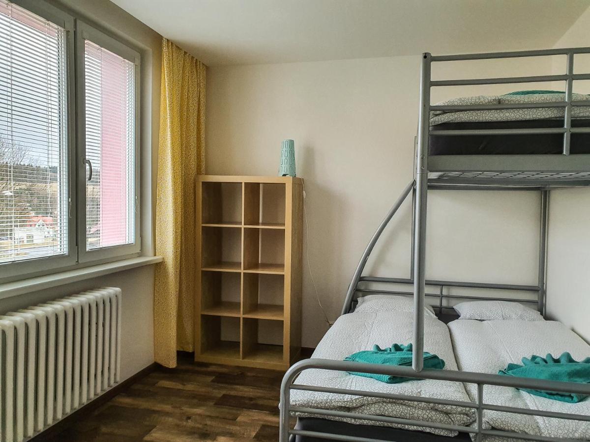 Apartmany Schmiedeberg U Klinovce Kovářská Dış mekan fotoğraf