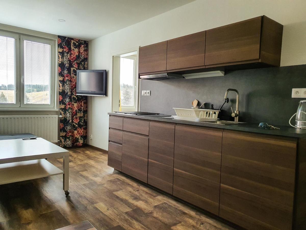 Apartmany Schmiedeberg U Klinovce Kovářská Dış mekan fotoğraf